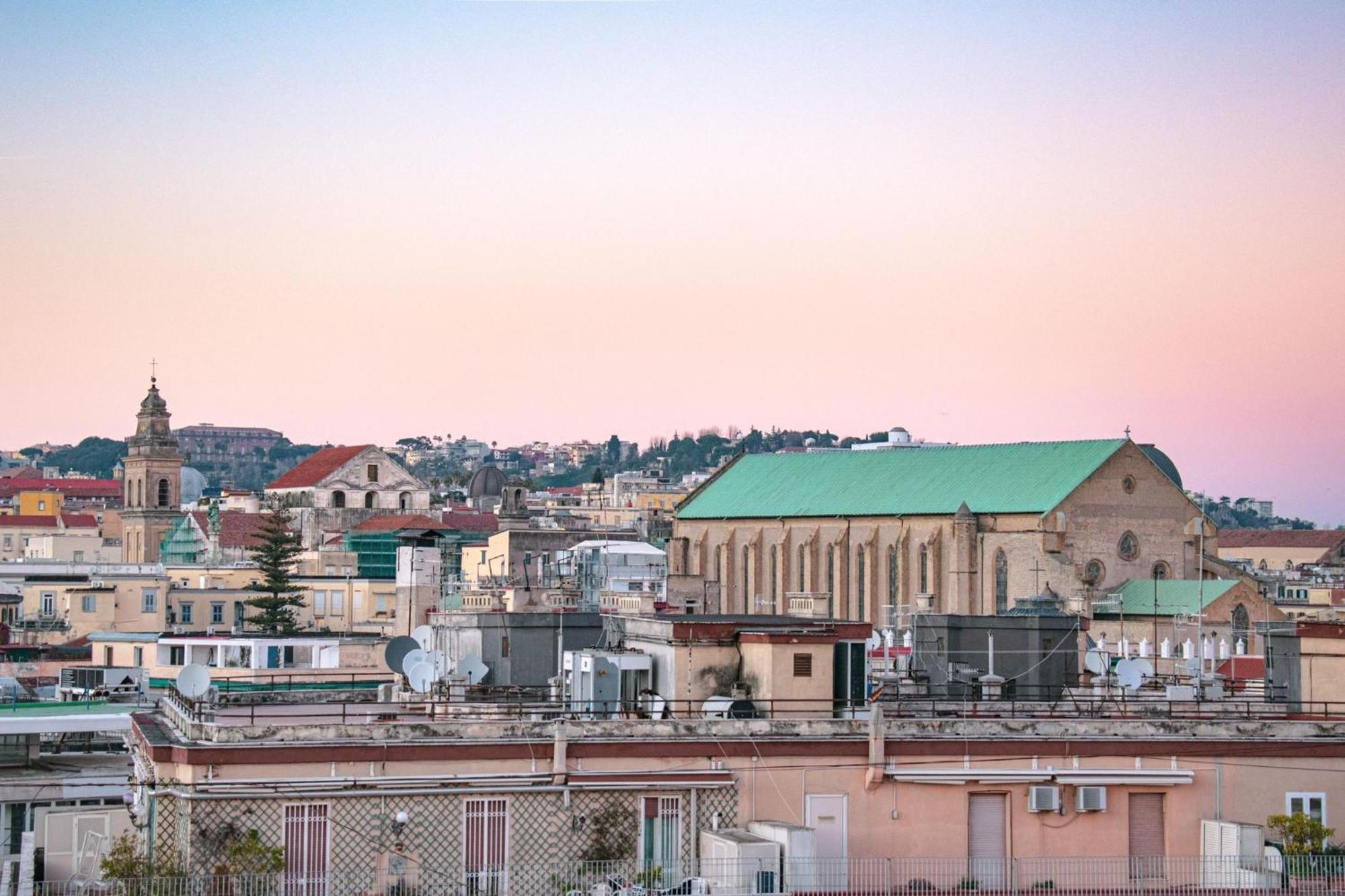 Вилла Il Gabbiano Napoli Экстерьер фото